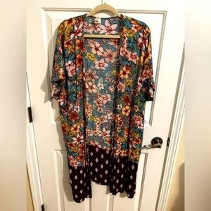 7th Ray Kimono Duster Pockets size S